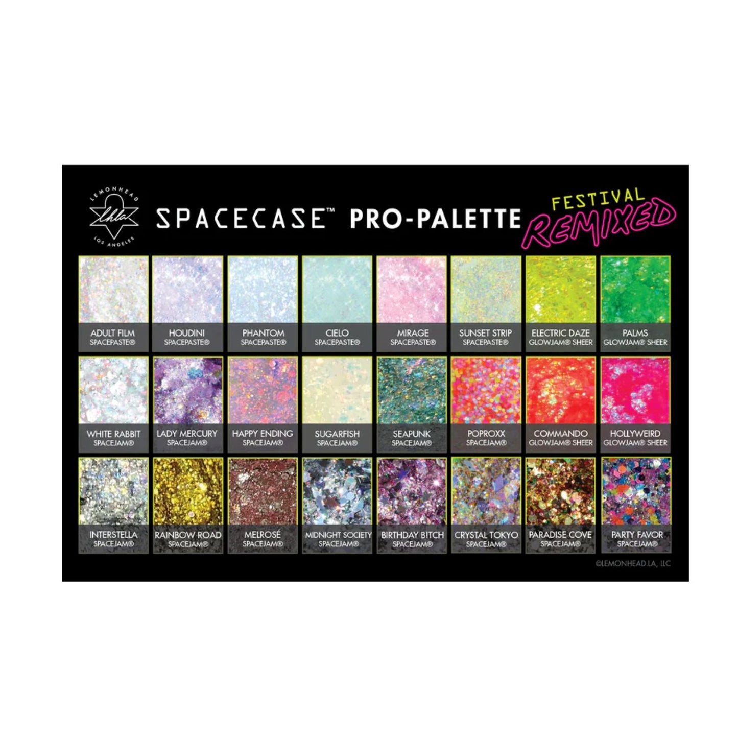 PALETTE SPACECASE GLITTER PRO