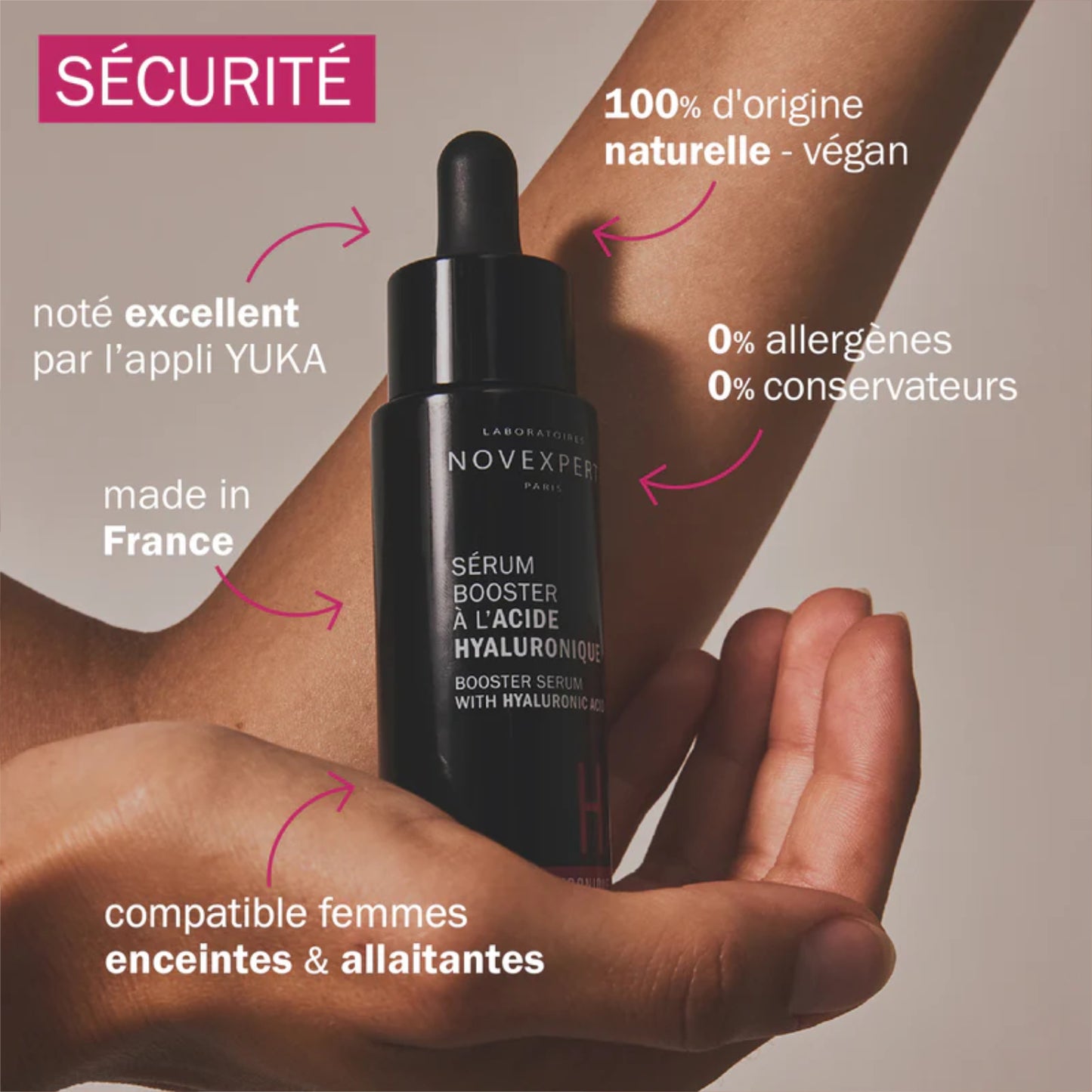 Sérum Booster à l'Acide Hyaluronique